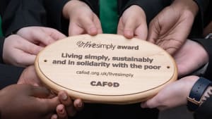CAFOD Live Simply award awarded to St. Thomas More School, Willenhall